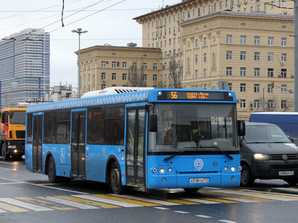 Moscow, LiAZ-5292.** # А 518 ТТ 777