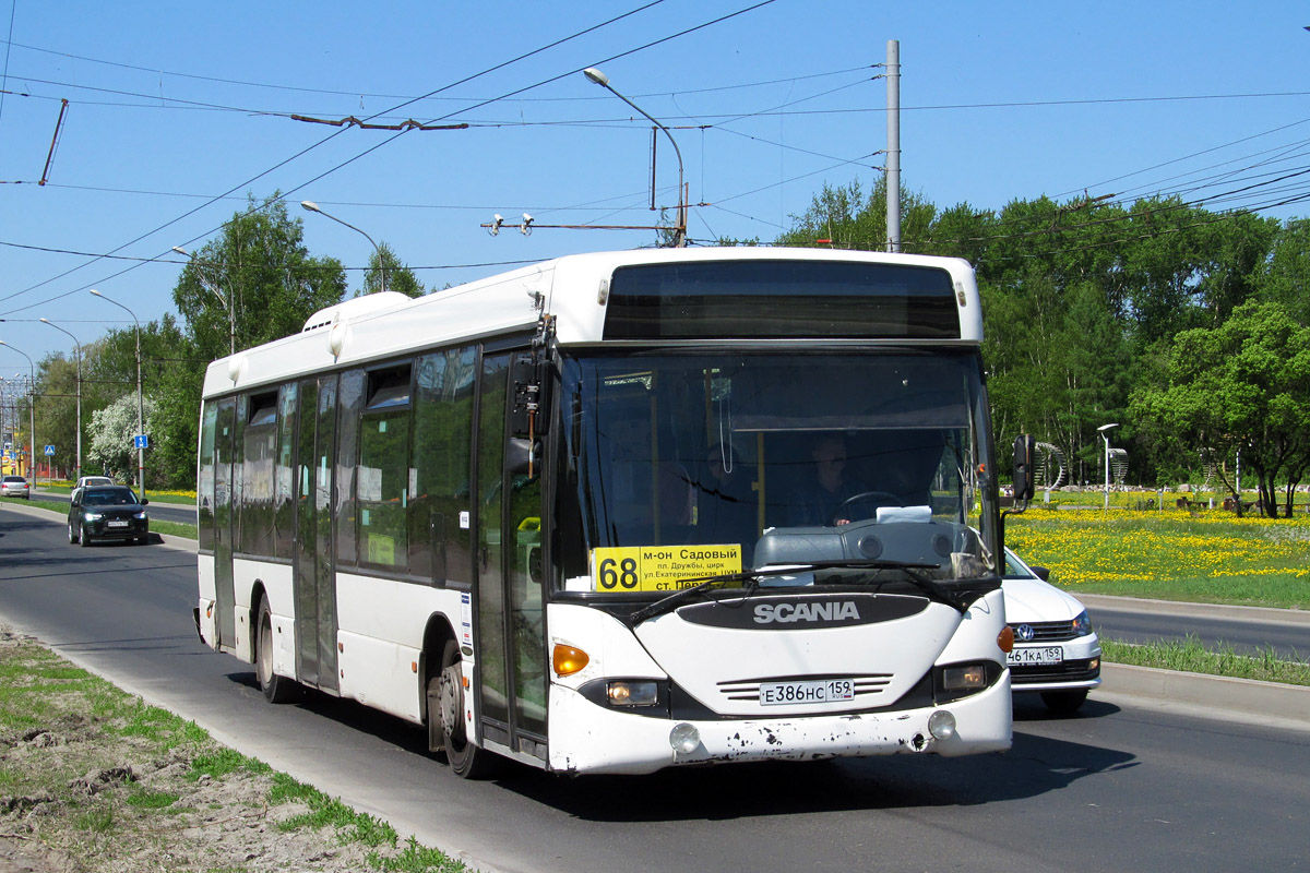 Пермь, Scania OmniLink CL94UB 4X2LB № Е 386 НС 159