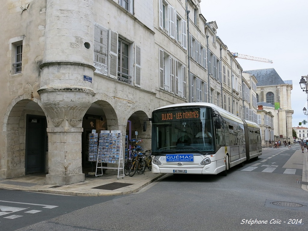 La Rochelle, Heuliez GX427 BHNS # 373
