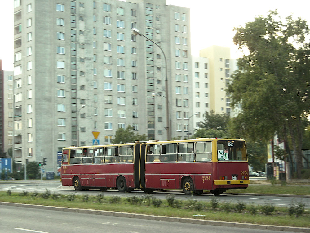 Warsaw, Ikarus 280.37 # 5254