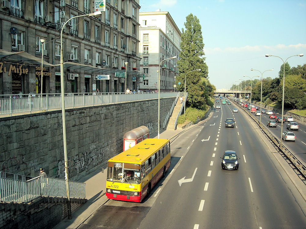 Варшава, Ikarus 260.73A № 6322