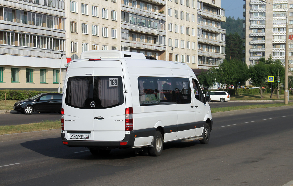 Krasnoyarsk, Luidor-223602 (MB Sprinter 515CDI) # С 322 НЕ 124