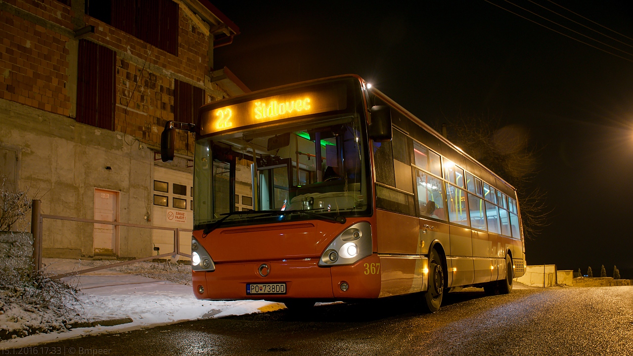 Prešov, Irisbus Citelis 12M # 367