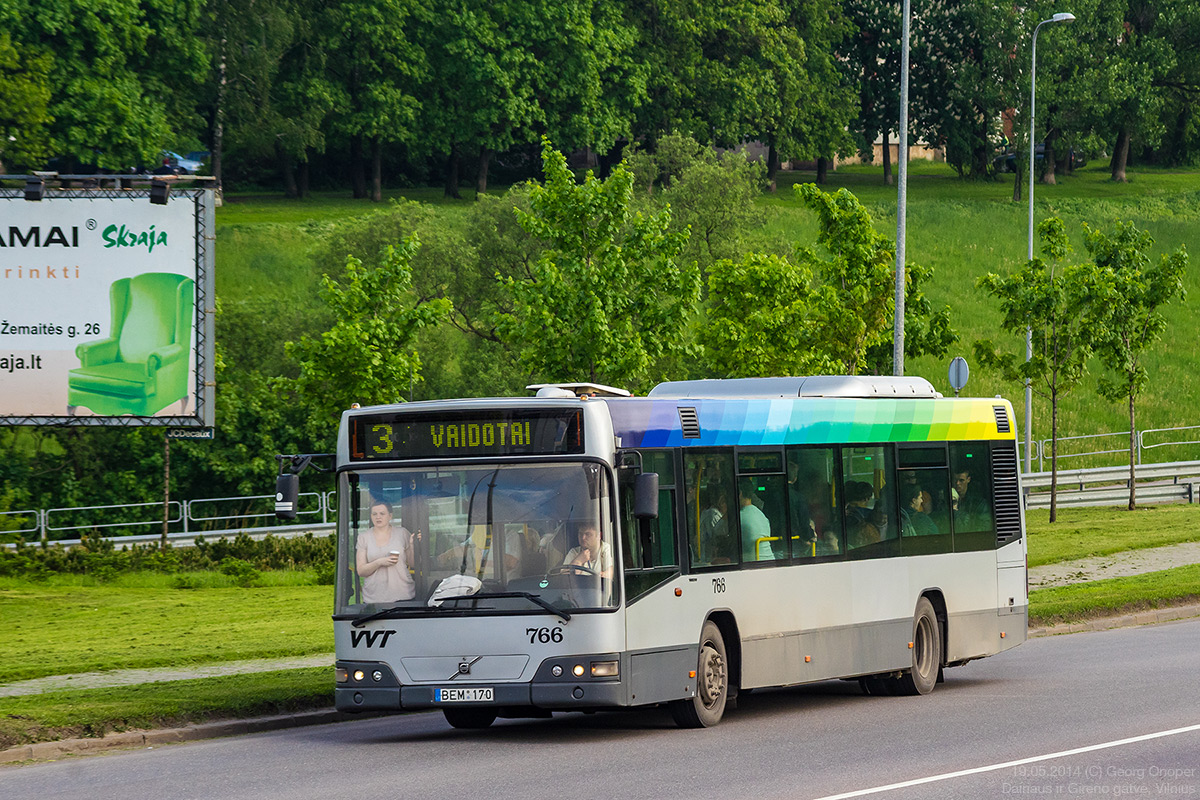 Vilnius, Volvo 7700 # 766
