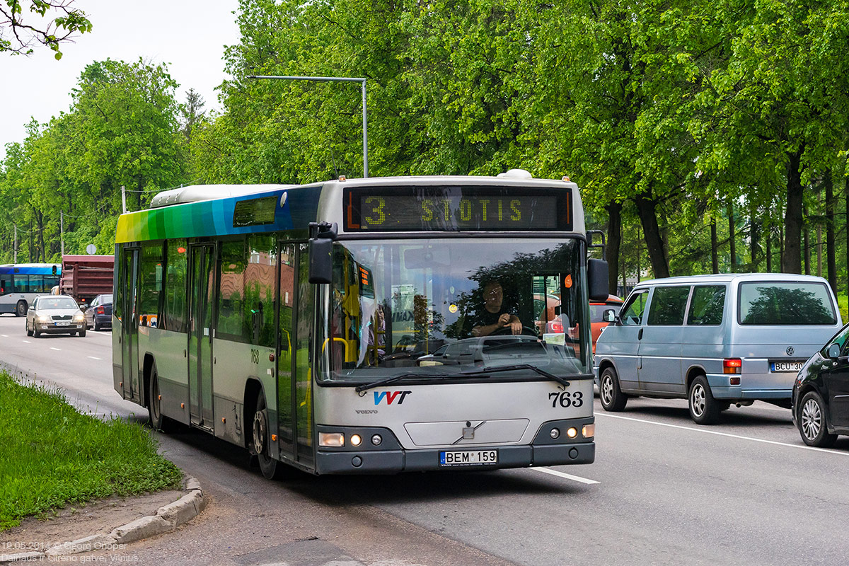 Vilnius, Volvo 7700 № 763