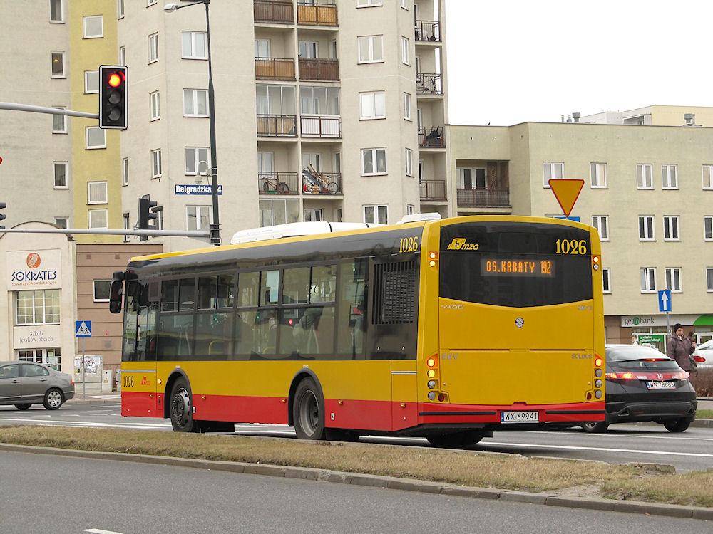 Warsaw, Solbus SM10 č. 1026
