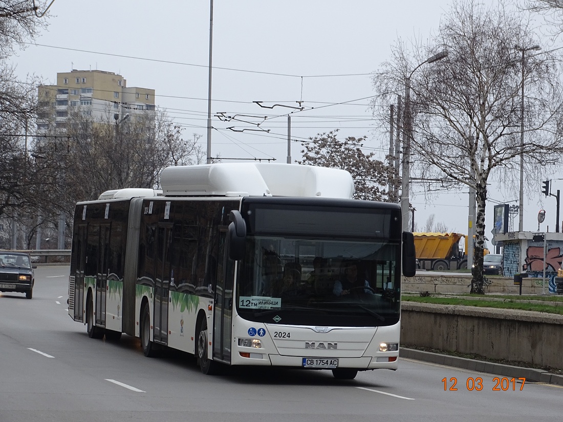 Sofia, MAN A23 Lion's City G NG313 CNG # 2024