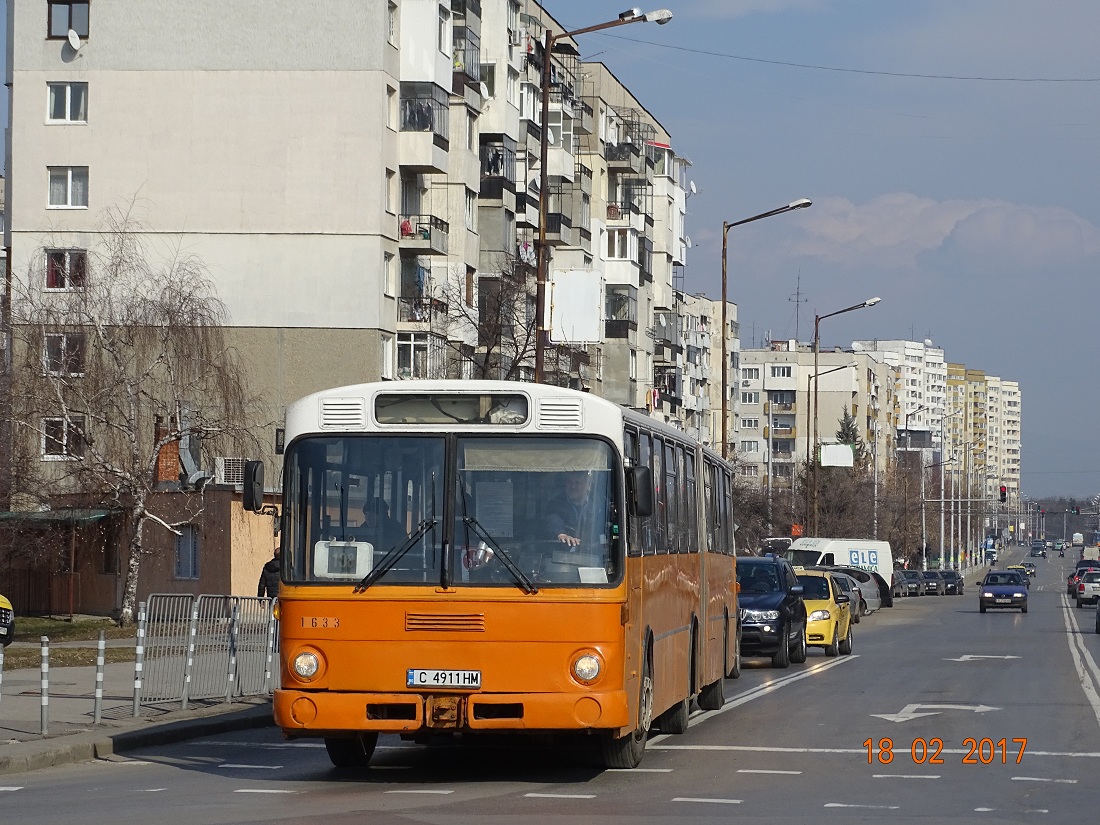 Sofia, Mercedes-Benz O305G nr. 1633