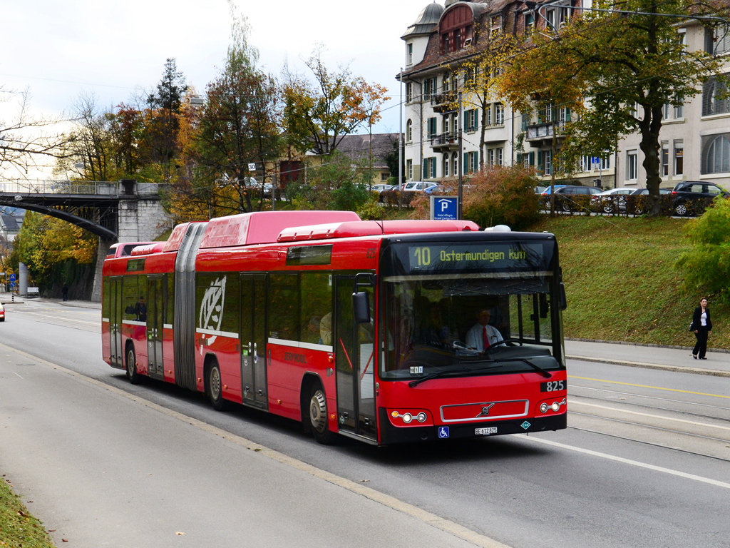 Bern, Volvo 7700A CNG # 825