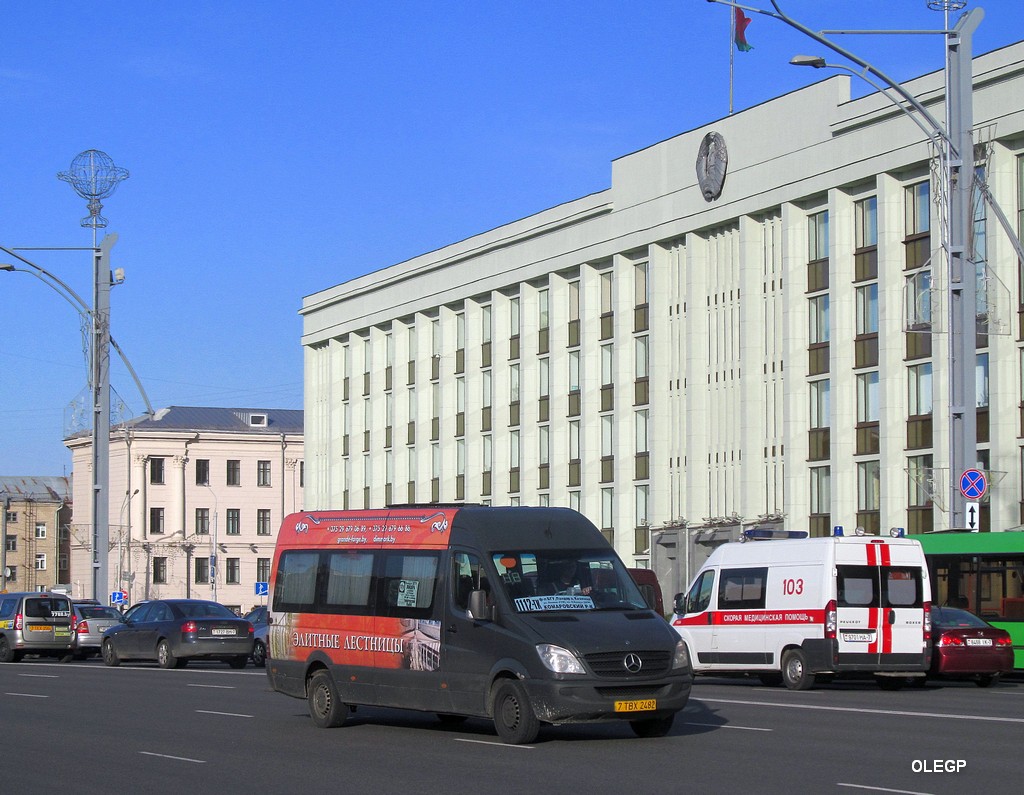Minsk, Rent Bus AO156-02 (MB Sprinter 311CDI) # 7ТВХ2482