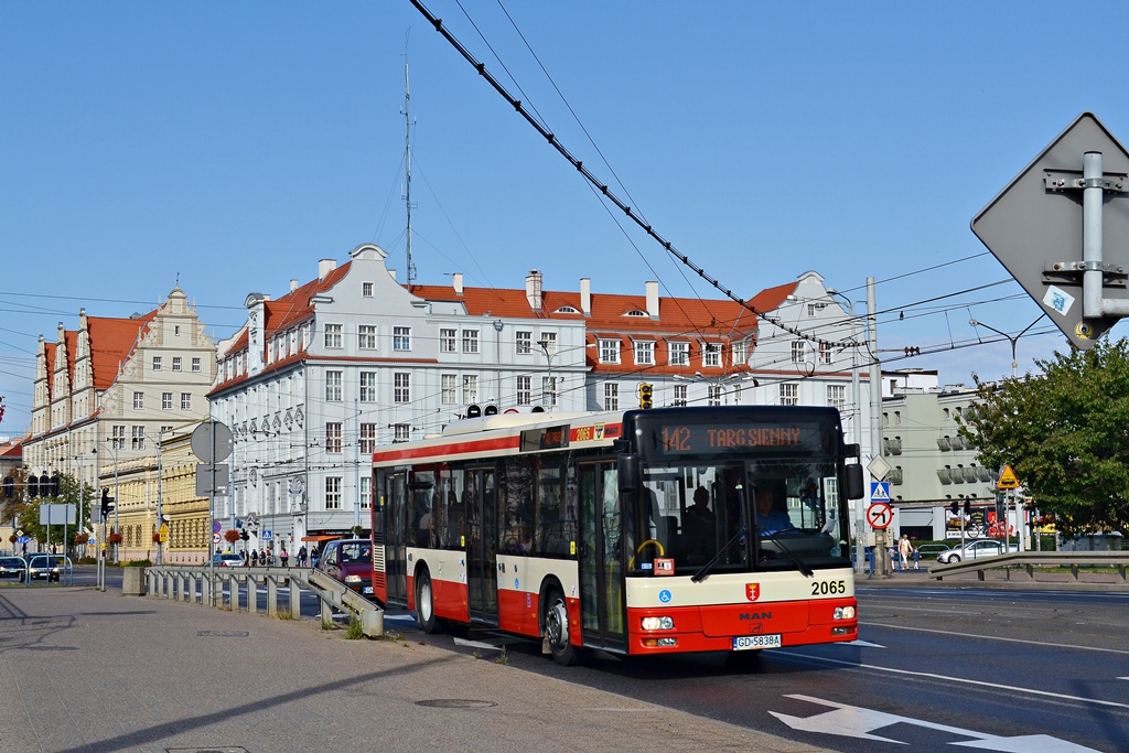 Gdańsk, MAN A21 NL283 №: 2065