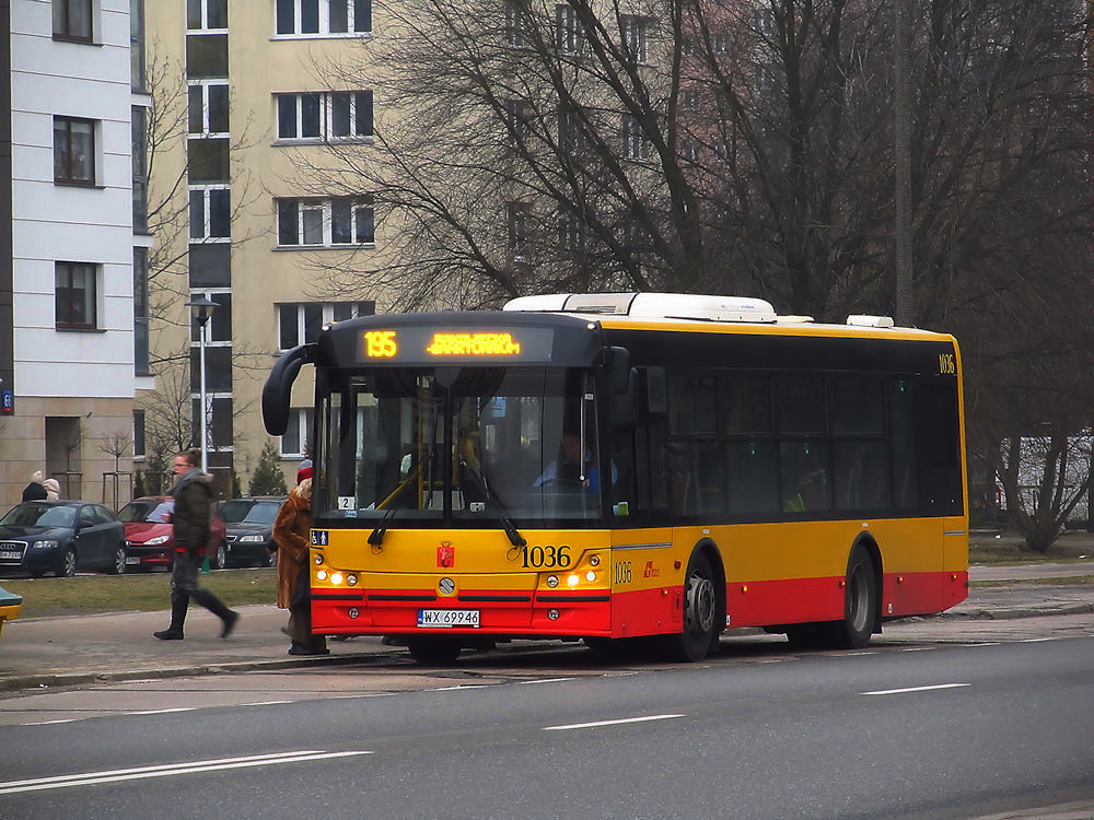 Warszawa, Solbus SM10 # 1036