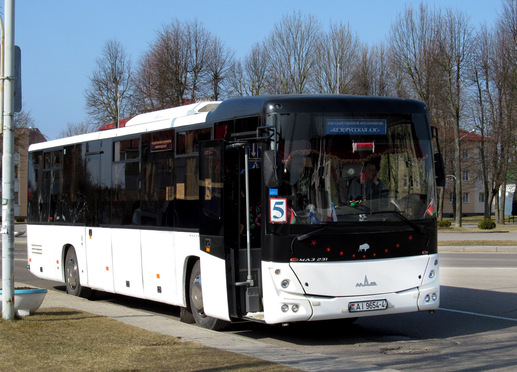 Ostrovec, MAZ-231.062 # АІ 9654-4