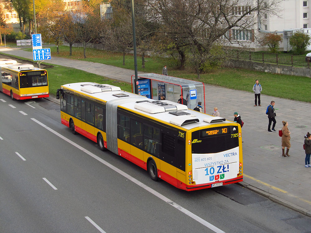 Варшава, Solbus SM18 LNG № 7325