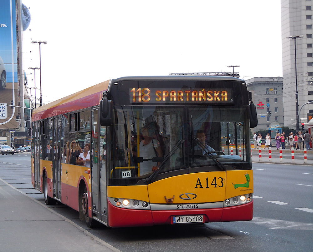 Warsaw, Solaris Urbino III 12 № A143