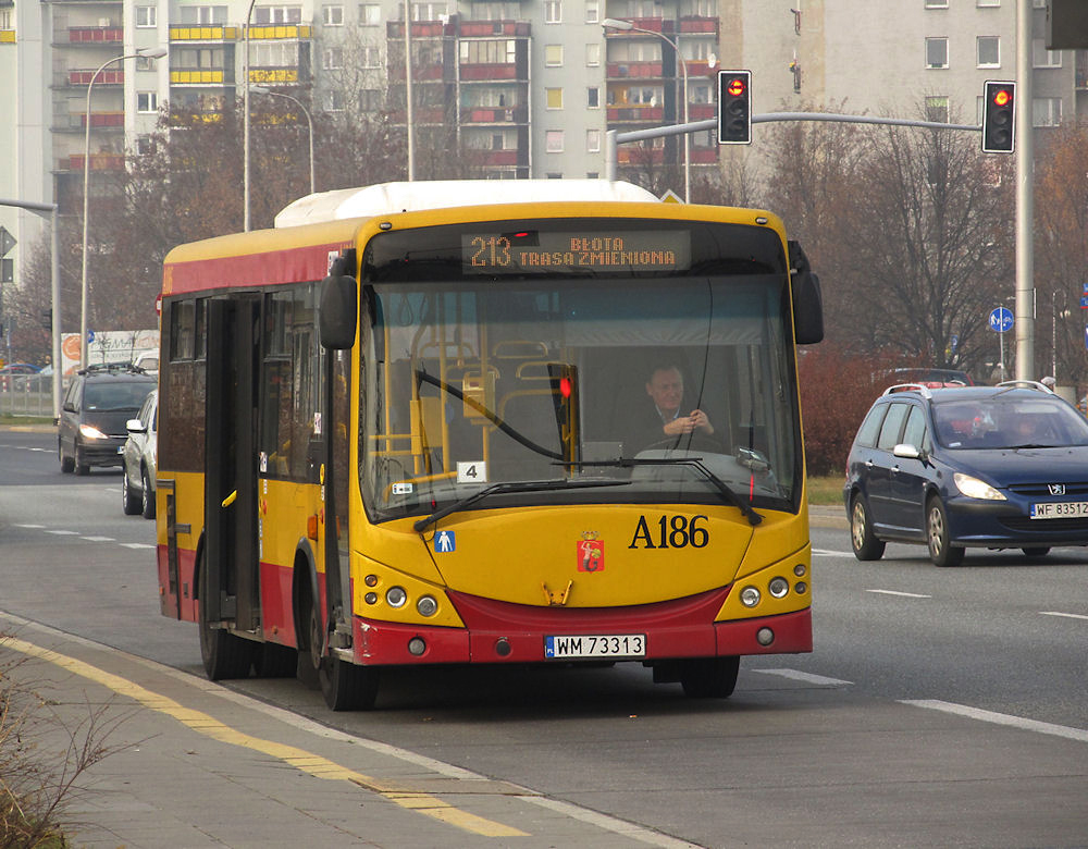 Варшава, Jelcz M083C № A186