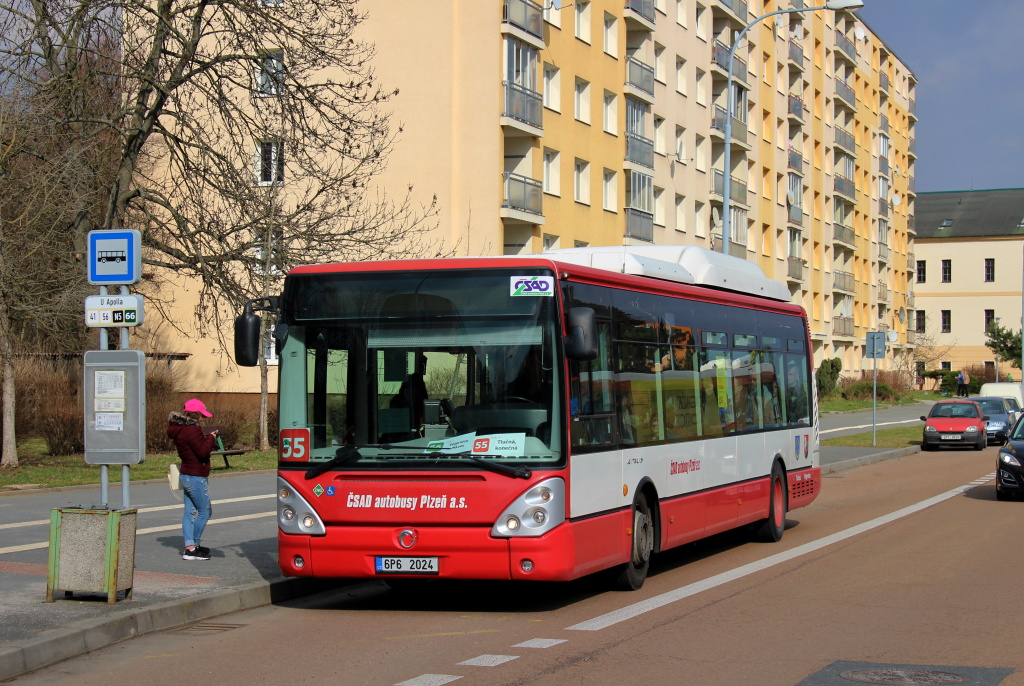 Pilsen, Irisbus Citelis 12M CNG Nr. 6P6 2024