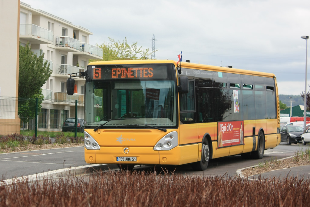 Châlons-en-Champagne, Irisbus Citelis 12M Nr. 265