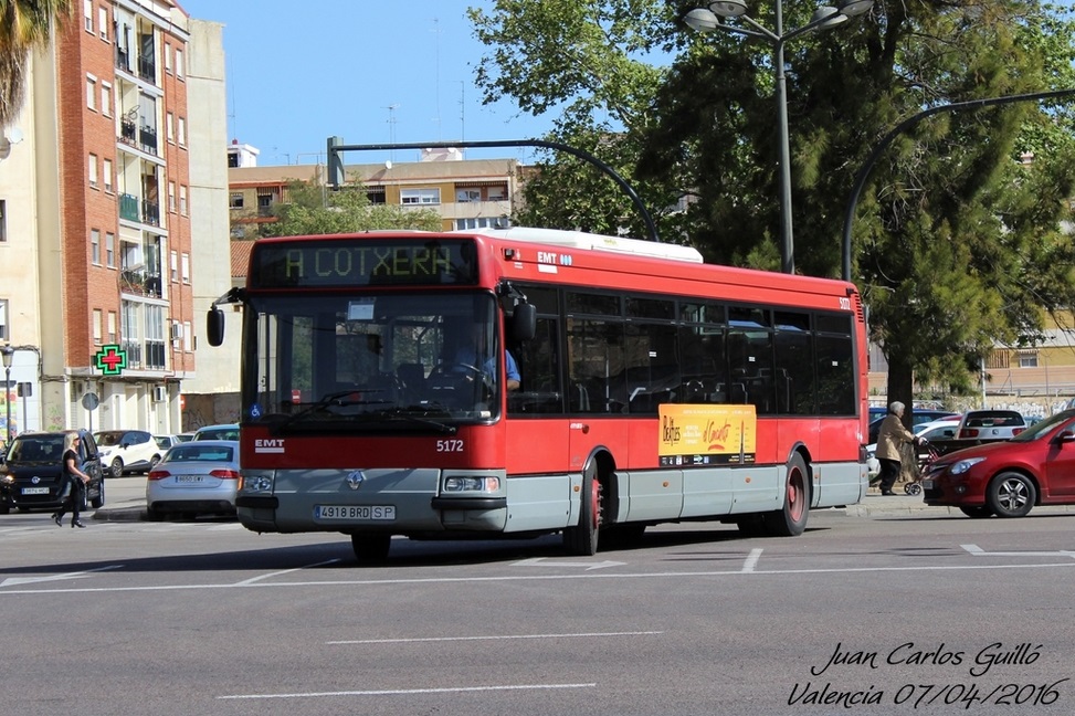 Valencia, Hispano Citybus E (Renault Agora S) # 5172