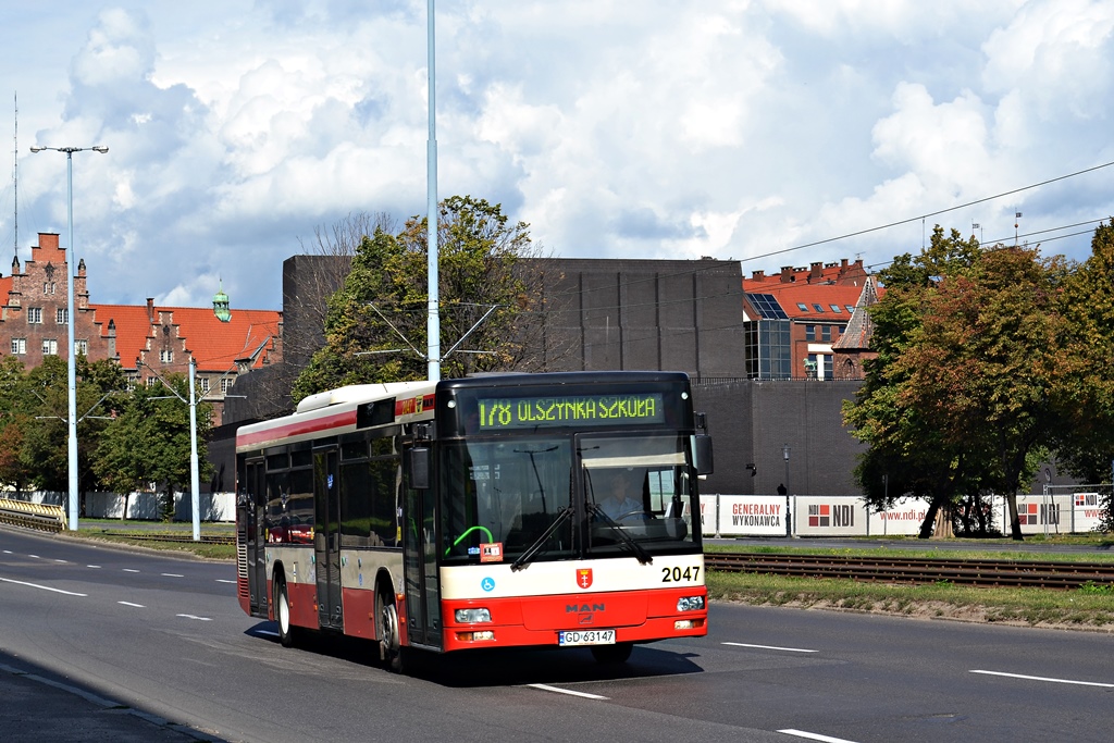 Gdańsk, MAN A21 NL283 nr. 2047