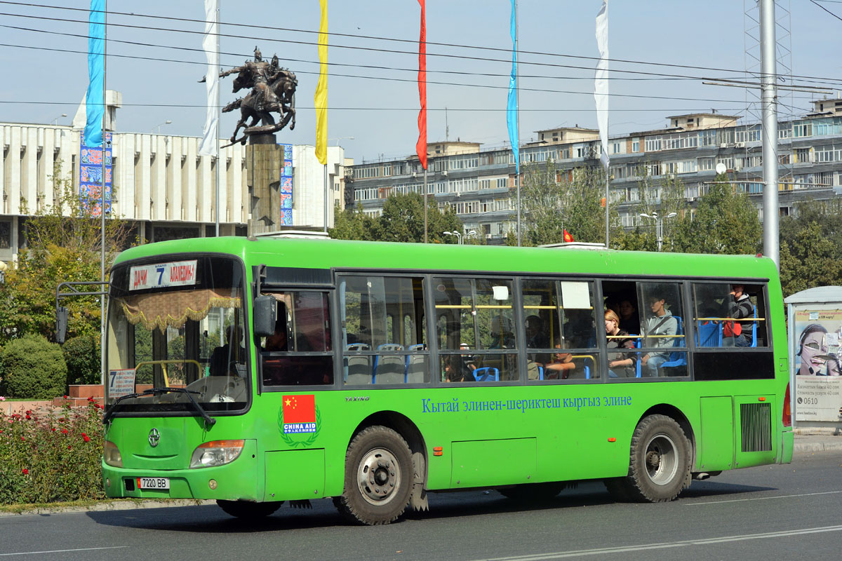 Бишкек, Yaxing JS6851H1 № 7220 BB