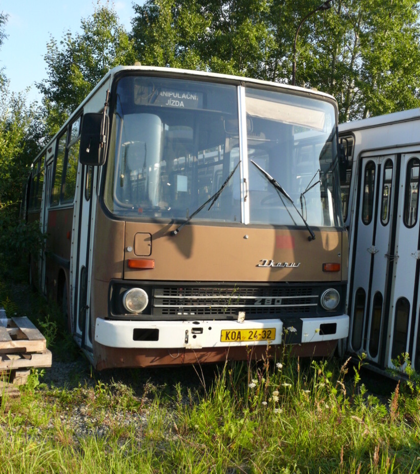 Rokycany, Ikarus 280.08 # 1S1 7523