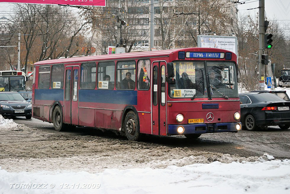 Perm, Mercedes-Benz O307 # АМ 117 59