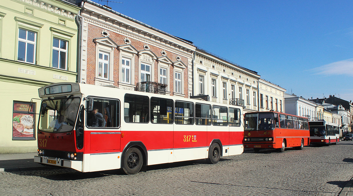 Nowy Sącz, Jelcz M11 # 317; A trip in honor of the 14th anniversary of the site Phototrans.eu