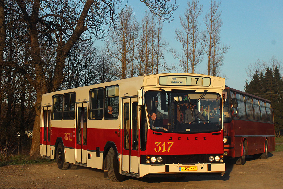 Nowy Sącz, Jelcz M11 č. 317; A trip in honor of the 14th anniversary of the site Phototrans.eu