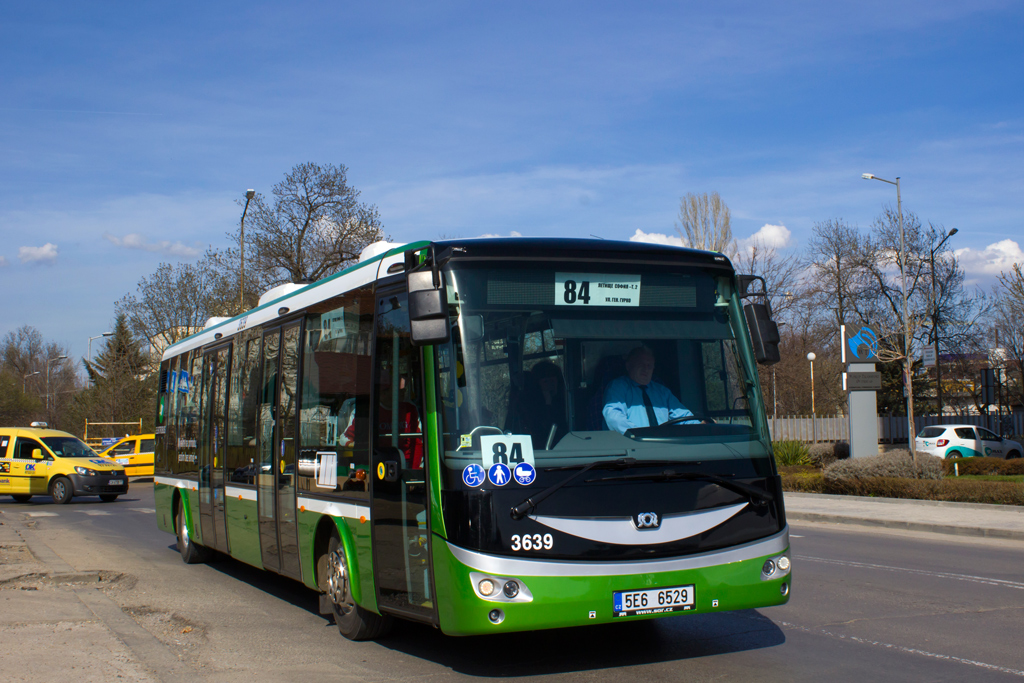 Sofie, SOR EBN 11.1 č. 3639; Sofie — Electric buses on tests in Sofia