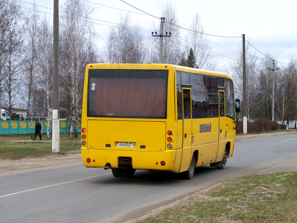 Kosciukovichi, MAZ-256.200 nr. АА 6027-6