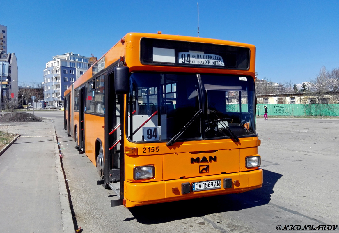 Sofia, MAN A61 SG262 № 2155