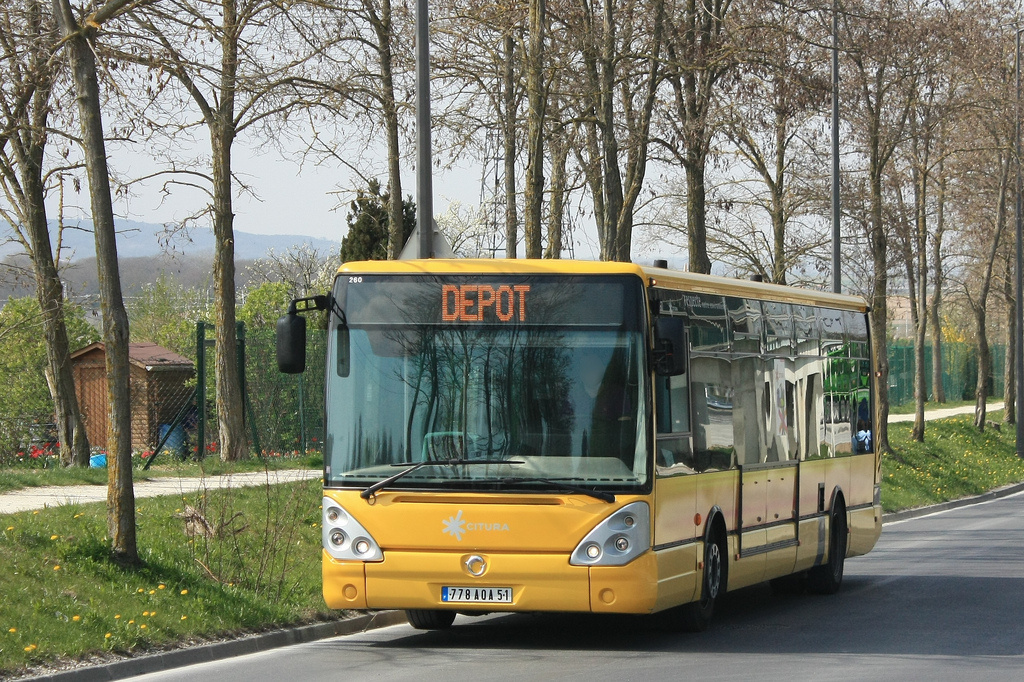 Châlons-en-Champagne, Irisbus Citelis 12M nr. 260