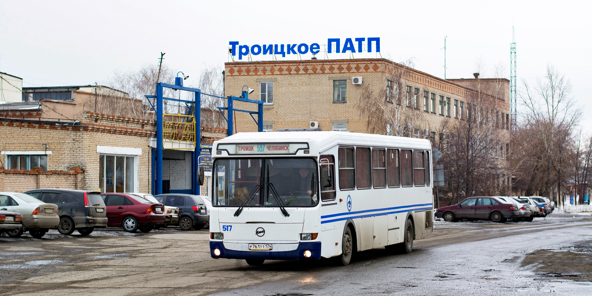 Chelyabinsk, GolAZ-LiAZ-52563R # 517