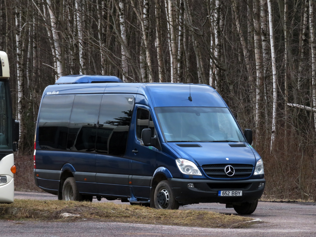 Kohtla-Järve, Silwi (Mercedes-Benz Sprinter 518CDI) No. 652 BBY
