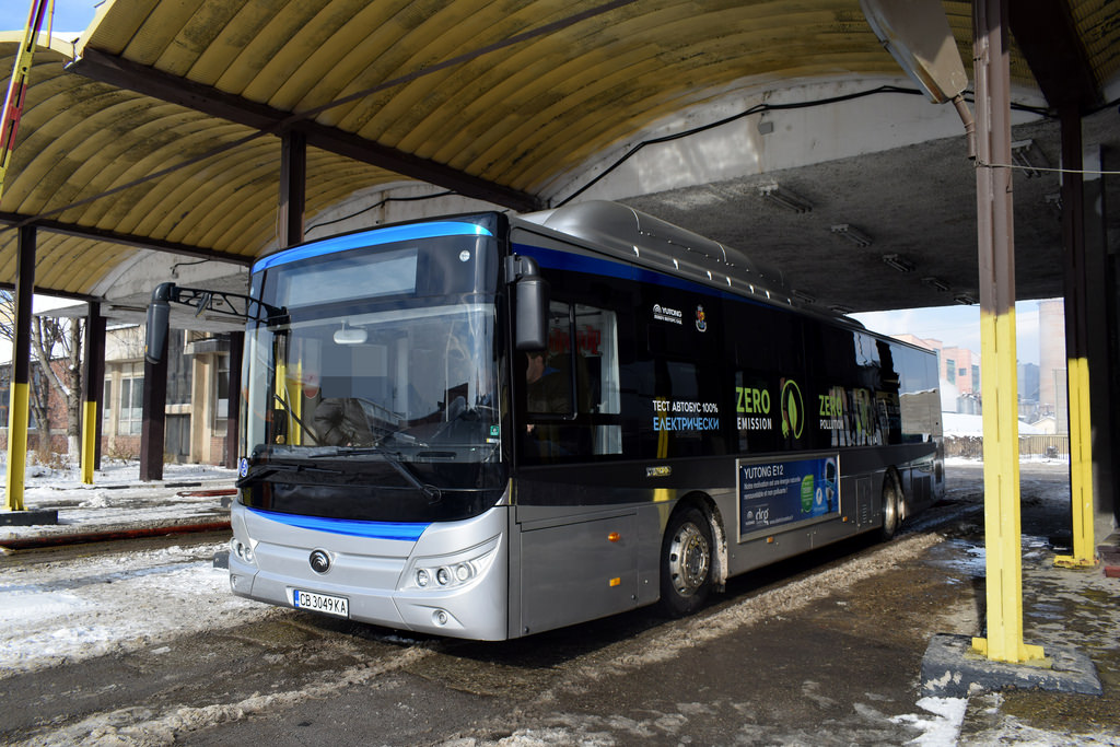 Sofie, Yutong E12 č. 3638; Sofie — Electric buses on tests in Sofia