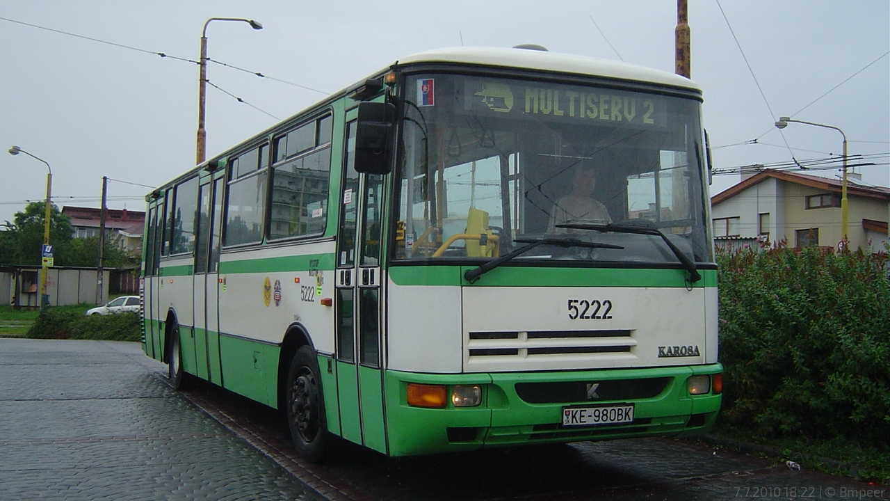 Košice, Karosa B932E.1690 # 5222