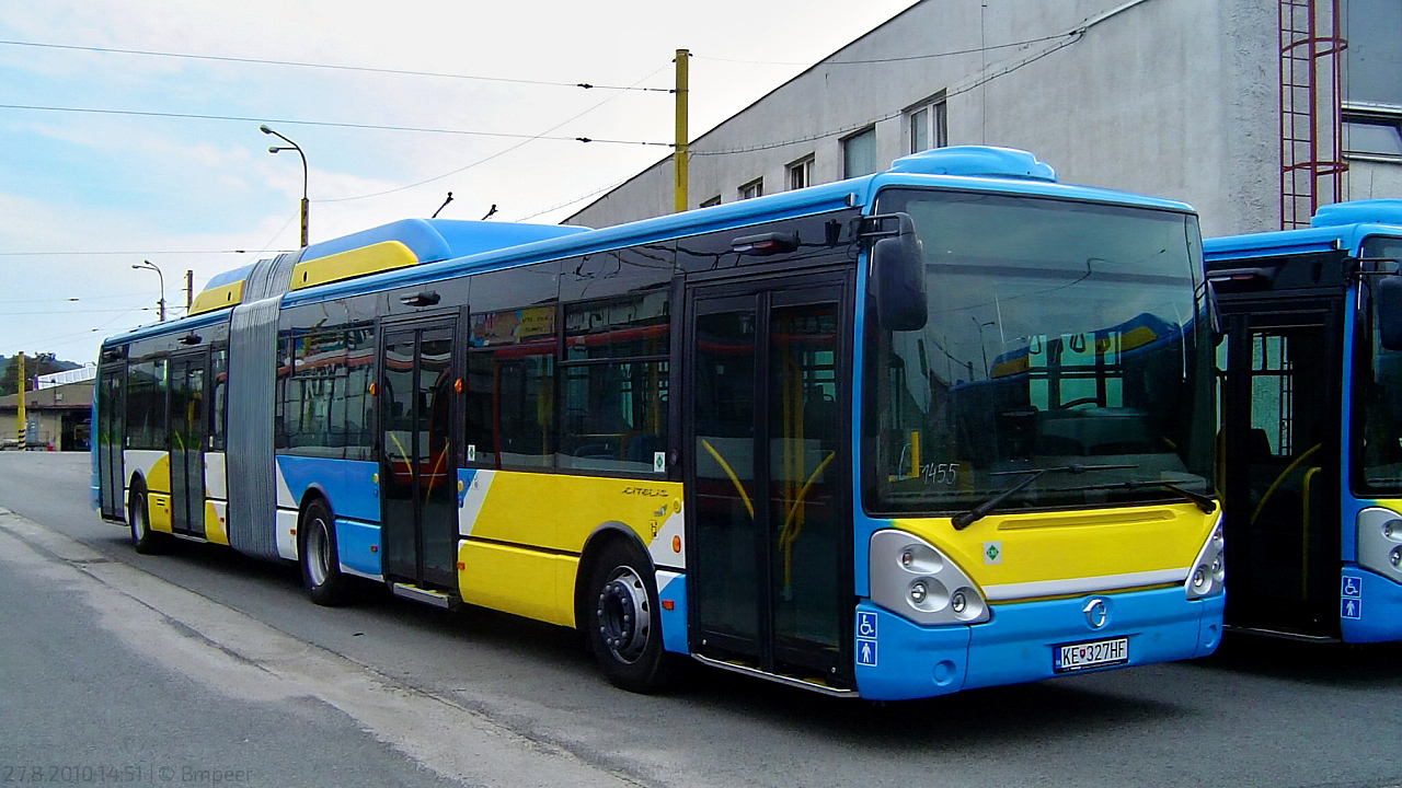 Košice, Irisbus Citelis 18M CNG No. 3320