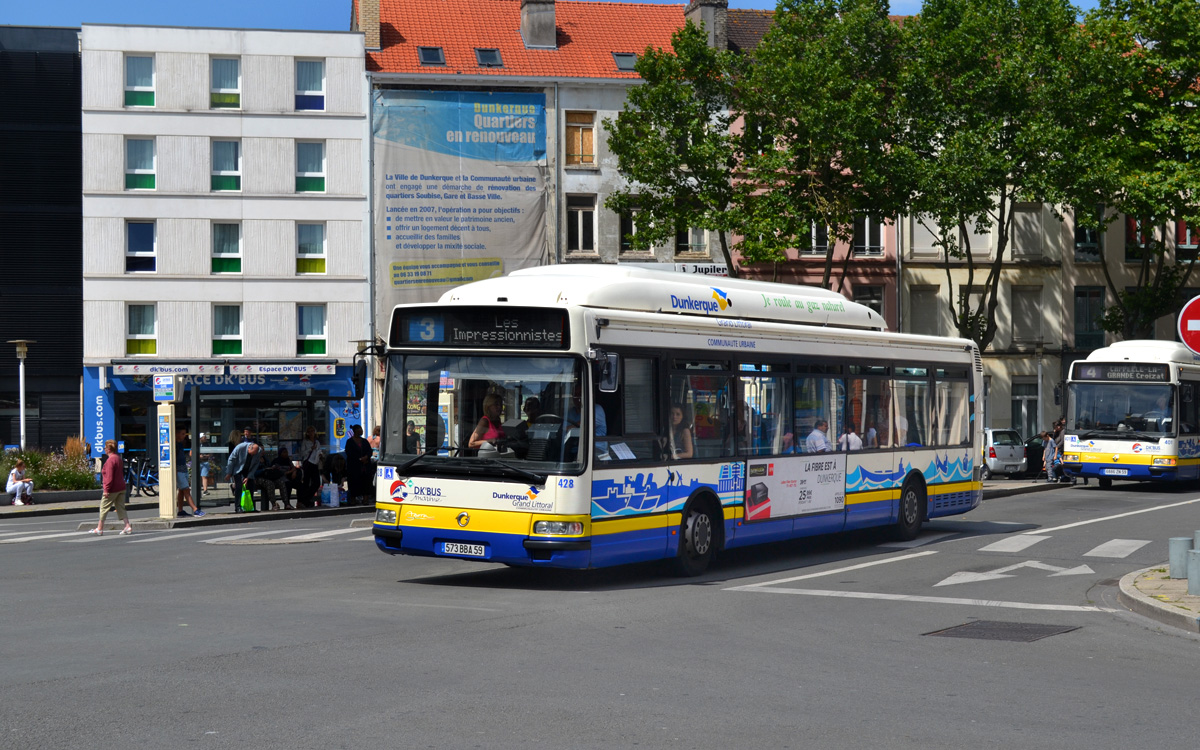 Calais, Irisbus Agora S CNG # 428