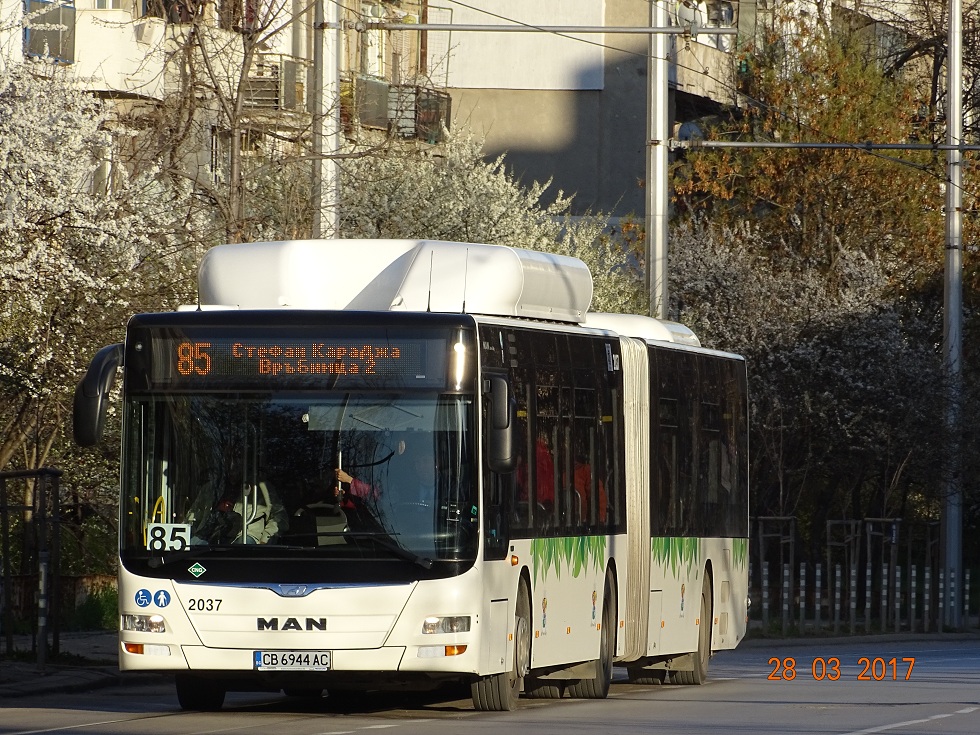 Sofia, MAN A23 Lion's City G NG313 CNG # 2037