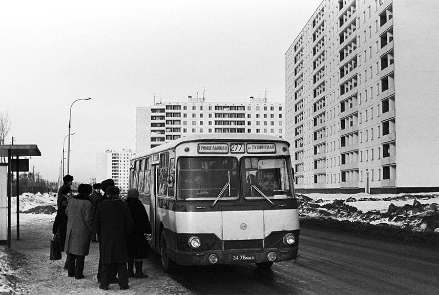 Moscow, LiAZ-677 # 34-78 МЕЛ; Moscow — Old photos