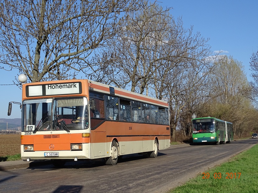 Sofia, Mercedes-Benz O405 # 2859