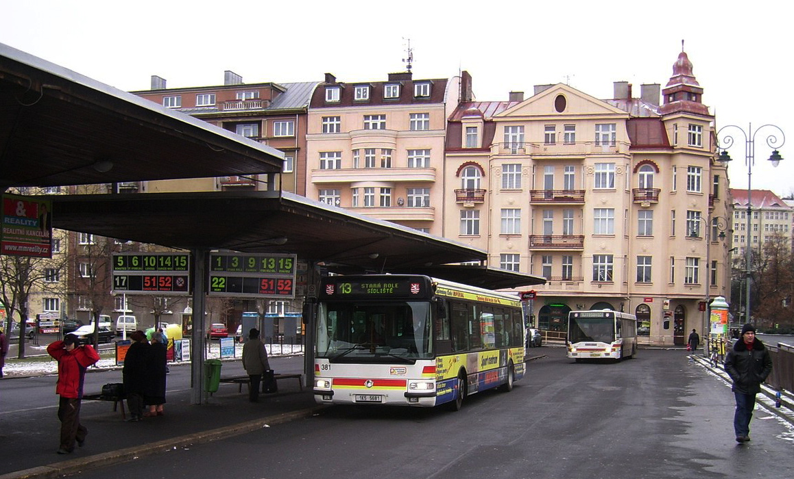 Karlovy Vary, Karosa Citybus 12M.2071 (Irisbus) č. 381