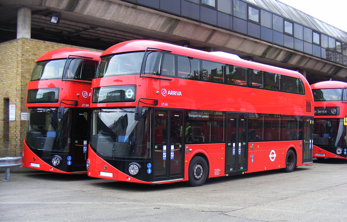 London, Wright New Bus for London # LT181