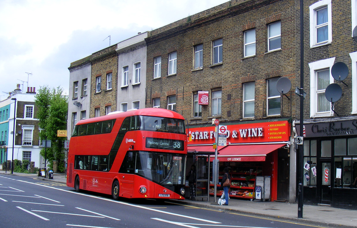 London, Wright New Bus for London # LT176