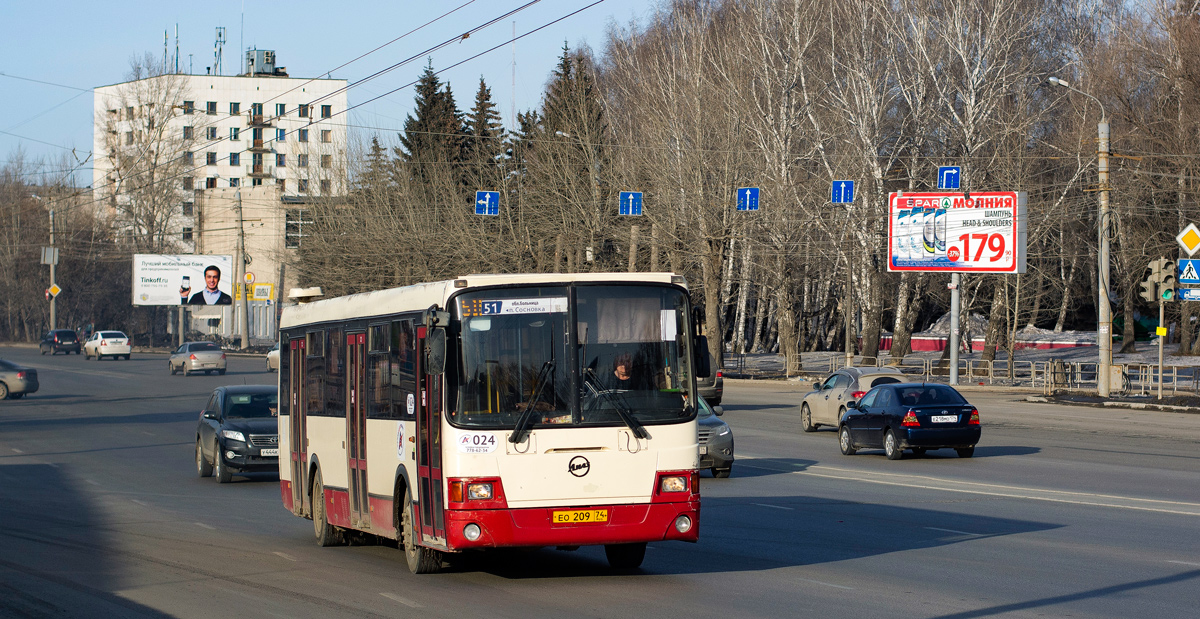 Chelyabinsk, LiAZ-5256.53 č. 024
