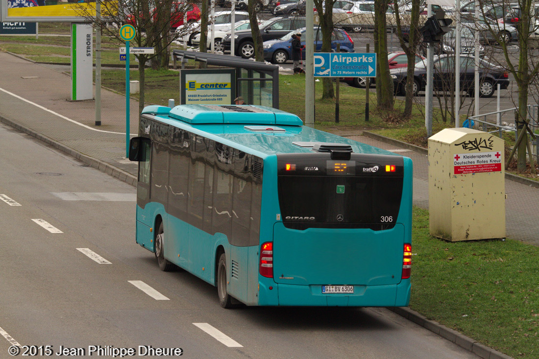 Gießen, Mercedes-Benz Citaro C2 č. 306