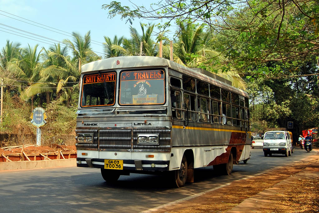 Goa, Ashok Leyland №: GA-03 T-0036