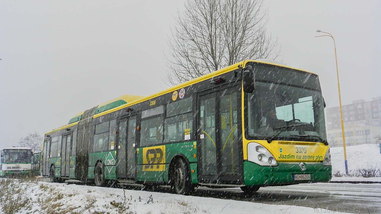 Košice, Irisbus Citelis 18M CNG Nr. 3306