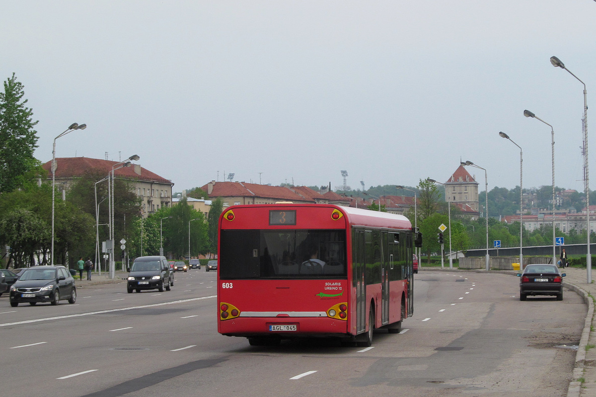 Kaunas, Solaris Urbino II 12 № 603